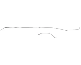 Fine Lines Intermediate Brake Line For 01-05 GM S-Series Ext Cab Short Bed Stainless