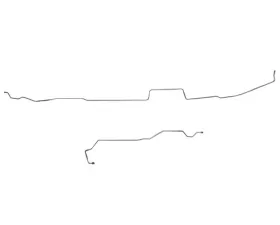 Fine Lines Intermediate Brake Line For 00-01 Excursion Diesel Engine Steel