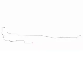 Fine Lines Intermediate Brake Line For 05-07 F-250 Super Duty Crew Cab/Long Bed Steel