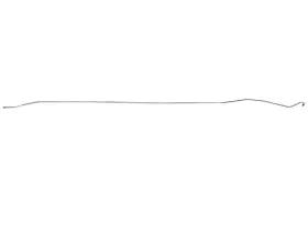 Fine Lines Intermediate Brake Line For 47-50 GM 1/2 Ton 2WD Short Bed Steel