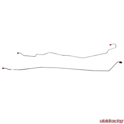 Fine Lines Intermediate Brake Line For 63-66 C10 63-66 C1500 2WD Short Bed Stainless - TIN6402SS
