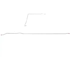Fine Lines Intermediate Brake Line For 71-72 C10 71-72 C1500 2WD Short Bed Coil Springs Rear Steel