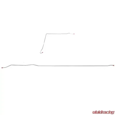 Fine Lines Intermediate Brake Line For 71-72 C10 71-72 C1500 2WD Short Bed Coil Springs Rear Steel - TIN7102OM