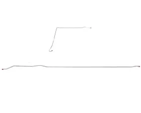Fine Lines Intermediate Brake Line For 71-72 K10 71-72 K1500 4WD Short Bed Leaf Springs Rear Stainless