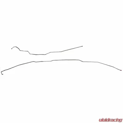 Fine Lines Intermediate Brake Line For 73-74 Ford F-100 Long Bed 2WD 2 Piece Steel - TIN7342OM