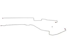 Fine Lines Intermediate Brake Line For 97 Express 3500 Stainless