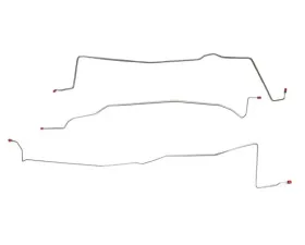 Fine Lines Intermediate Brake Line For 97-01 Ford F-150 Rear Disc Extended Cab/Long Bed Made Before 12/13/01 Steel