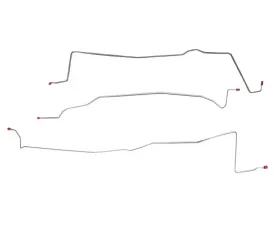 Fine Lines Intermediate Brake Line For 97-01 Expedition 97-01 Navigator 4WD Before 5/24/01 Stainless