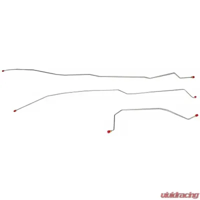 Fine Lines Intermediate Brake Line For 98-05 S10/Sonoma ZR2 Stainless Steel - TIN9804SS