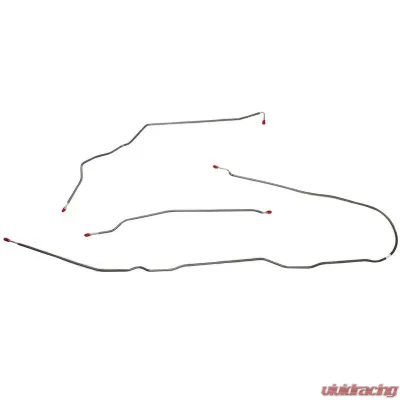 Fine Lines Intermediate Brake Line For 98-01 Ranger Extended Cab/Short Bed Regular Cab/Long Bed Intermediate Brake Kit Steel - TIN9841OM