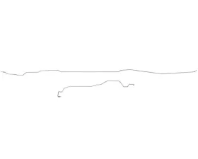 Fine Lines Intermediate Brake Line For 99-01 F-250/350 Super Duty RWABS Crew Cab/Long Bed Stainless