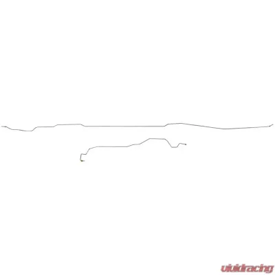 Fine Lines Intermediate Brake Line For 99-01 F-250/350 Super Duty RWABS Crew Cab/Long Bed Stainless - TIN9943SS