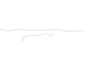 Fine Lines Intermediate Brake Line For 99 1/2 -01 F-250-F-550 Super Duty AWABS Gas Crew Cab/ Long Bed Stainless