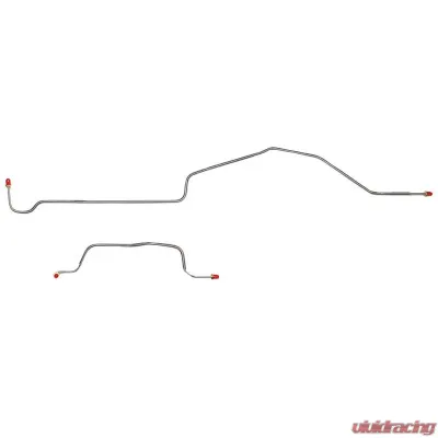 Fine Lines Rear Axle Lines For 99-07 GM 1500HD/2500 non HD Set Stainless - TRA0006SS