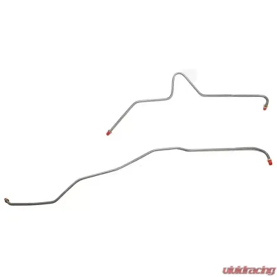 Fine Lines Rear Axle Lines For 01-07 GM 2500HD w/ 6.0 Liter Set Stainless - TRA0009SS