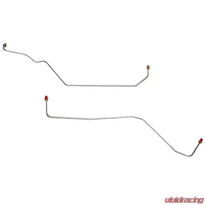 Fine Lines Rear Axle Lines For 02-09 Hummer H2 Rear Brake Line Steel - TRA0201OM