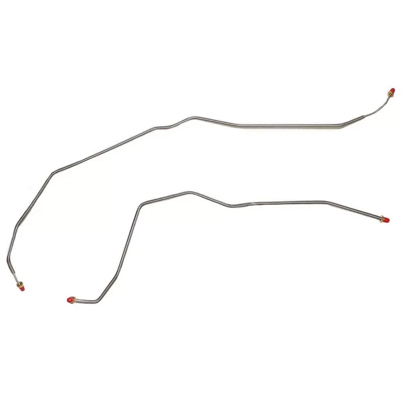 Fine Lines Rear Axle Lines For 01-05 GM 1500HD 2500 Suburban Yukon XL w/ Quadrasteer Set Stainless - TRA0311SS