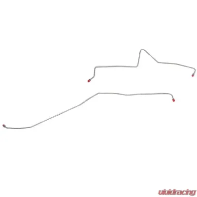 Fine Lines Rear Axle Lines For 07-10 GM 2500HD with 6.0 Liter Gas Set Stainless - TRA0705SS
