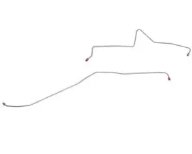 Fine Lines Rear Axle Lines For 07-10 GM 2500HD/3500HD with 6.6L or 8.1 Liter Non Dually Rear Axle Brake Line Stainless