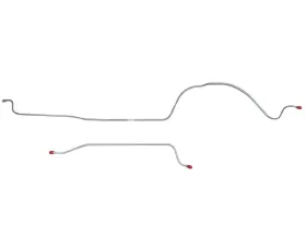 Fine Lines Rear Axle Lines For 55-57 Chevrolet/GMC Series II 1/2 Ton Truck Standard Brakes Rear Axle Lines Steel