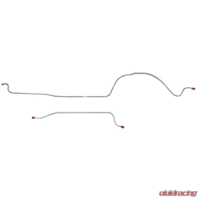 Fine Lines Rear Axle Lines For 55-57 Chevrolet/GMC Series II 1/2 Ton Truck Standard Brakes Rear Axle Lines Steel - TRA5501OM