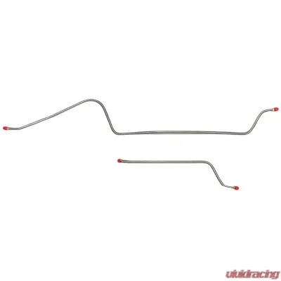 Fine Lines Rear Axle Lines For 67-72 Chevrolet C10C20/GMC C1500 C2500 2WD 8 Lug Dana Axle Rear Coil Springs w/ Armor Steel - TRA6704OM