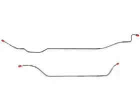 Fine Lines Rear Axle Lines For 71-72 Chevrolet C10/GMC C1500 1/2 Ton 2WD 5 Lug Axles w/ Rear Coil Springs Stainless