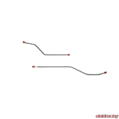 Fine Lines Rear Axle Lines For 71-72 Chevrolet C10 w/ Rear Coil Springs Rear Disc Conversion Brake Set Stainless - TRA7105SS