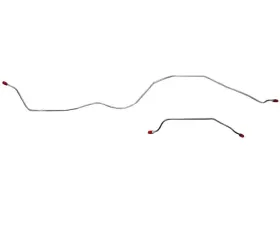 Fine Lines Stainless Rear Axle Lines Power Disc Long Bed 3/4 Ton Dana 8 L Ford F-250 1977-1979