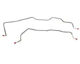 Fine Lines Rear Axle Lines For 81-88 C/K3500 89-91 R/V3500 No Anti-Lock Brakes Dually Rear Axle Housing Lines Stainless