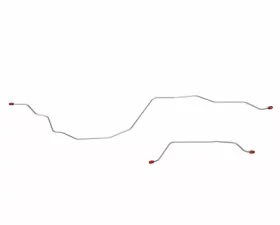 Fine Lines Rear Axle Lines For 87-97 Ford F-250/350 Non-Dually with 2.5 Inch Rear Brake Shoes Steel