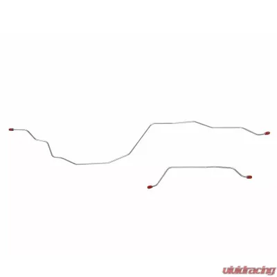 Fine Lines Rear Axle Lines For 87-97 Ford F-250/350 Non-Dually with 2.5 Inch Rear Brake Shoes Steel - TRA9642OM