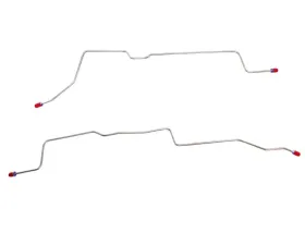 Fine Lines Rear Axle Lines For 98-05 Ranger With Drum Rear Axle Brake Line Stainless