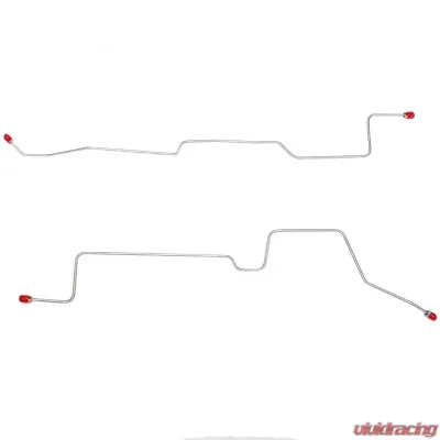 Fine Lines Rear Axle Lines For 94-97 Ranger Rear Axle Brake Line Stainless - TRA9842SS