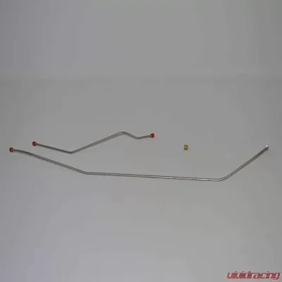 Fine Lines Fuel Line Kit For 54 Corvette 5/16 Inch 2 Piece Tank to Pump Fuel Line w/ Union Steel - VGL5400OM