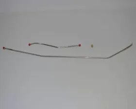 Fine Lines Fuel Line Kit For 55 Corvette 5/16 Inch 2 Piece Tank to Pump Fuel Line w/ Union Steel