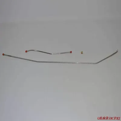 Fine Lines Fuel Line Kit For 55 Corvette 5/16 Inch 2 Piece Tank to Pump Fuel Line w/ Union Steel - VGL5500OM