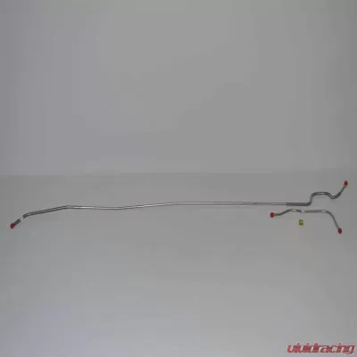Fine Lines Fuel Line Kit For 58-60 Corvette 3/8 Inch 2 Piece Tank to Pump Fuel Line w/ Union Steel - VGL5803OM
