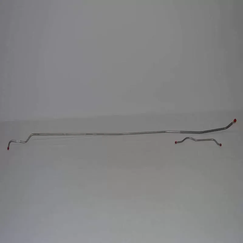 Fine Lines Fuel Line Kit For 61-62 Corvette 3/8 Inch 2 Piece Tank to Pump Fuel Line w/ Union Stainless - VGL6101SS