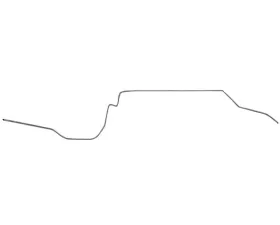 Fine Lines Fuel Line Kit For 69 Corvette 3/8 Inch Tank to Pump Fuel Line Stainless