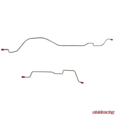 Fine Lines Rear Axle Lines For 56-62 Chevrolet Corvette Rear Axle Brake Line Stainless - VRA5601SS