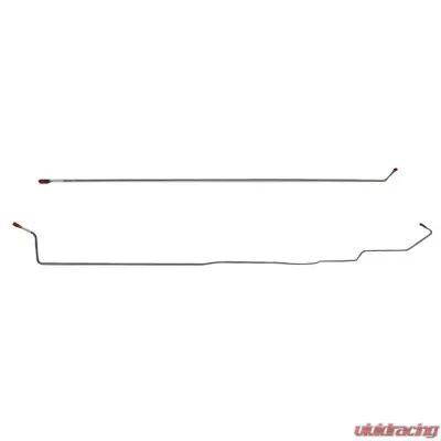 Fine Lines Intermediate Brake Line For 06-08 Dodge Ram1500 4WD 2wABS Regular Cab/Short Bed Stainless - WIN0602SS