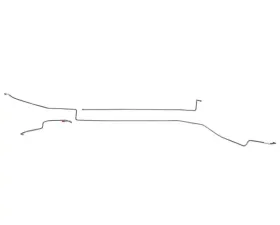 Fine Lines Intermediate Brake Line For 81-93 W-250 4WD RWABS Regular Cab/Long Bed Stainless