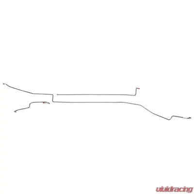 Fine Lines Intermediate Brake Line For 81-93 W-250 4WD RWABS Regular Cab/Long Bed Stainless - WIN9201SS