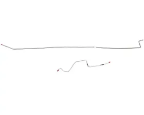 Fine Lines Intermediate Brake Line For 94 Jeep Grand Cherokee 4WD Disc Brakes 2pcs Steel