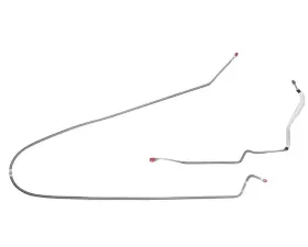 Fine Lines Intermediate Brake Line For 95-96 Jeep Grand Cherokee 4WD Disc Brakes 2pcs Steel