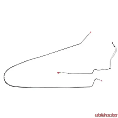 Fine Lines Intermediate Brake Line For 95-96 Jeep Grand Cherokee 4WD Disc Brakes 2pcs Steel - WIN9551OM