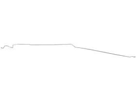 Fine Lines Intermediate Brake Line For 95-01 Ram 1500 and 95-02 Ram 2500 3500 Ext Cab/Short Bed Steel