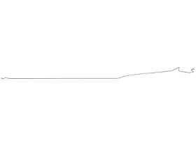 Fine Lines Intermediate Brake Line For 95-01 Ram 1500 and 95-02 Ram 2500 3500 Regular Cab/Long Bed Steel