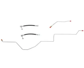Fine Lines Rear Axle Lines For 02-08 Dodge Ram 1500 9.25 Rear Disc No Mega Cab Rear Axle Brake Lines